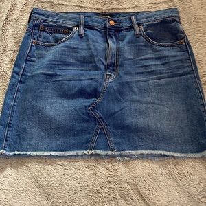 J. Crew Denim Miniskirt